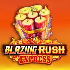 Blazing Rush Express slot logo by AreaVegas at Sankra Casino
