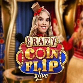 Enjoy Crazy Coin Flip by Evolution – logo hosted on sankracasino.gr.com