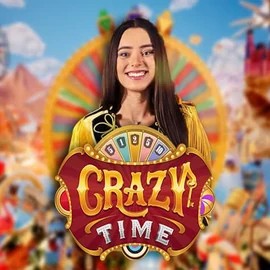 Crazy Time casino game by Evolution – featured logo at Sankra Casino
