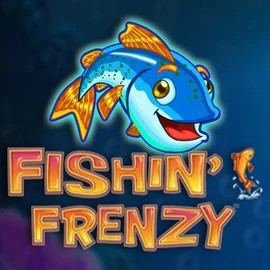 Fishin Frenzy logo – Slots by Blueprint Gaming at Sankra Casino