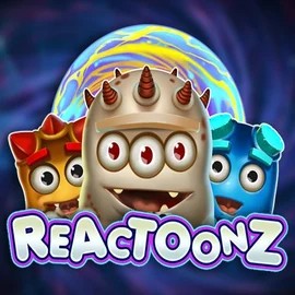 Reactoonz by Play'n GO, showcased at sankracasino.gr.com – game logo